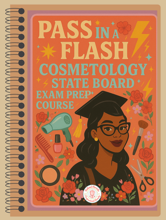 Cosmetology State Board Exam Prep: Pass in a Flash Course